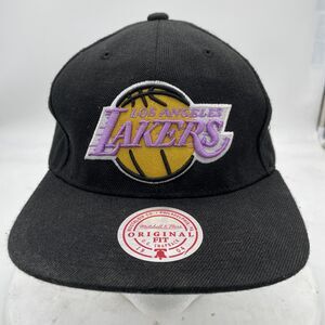 Los Angeles Lakers Mitchell & Ness NBA Team Script Snapback,Hat,Cap